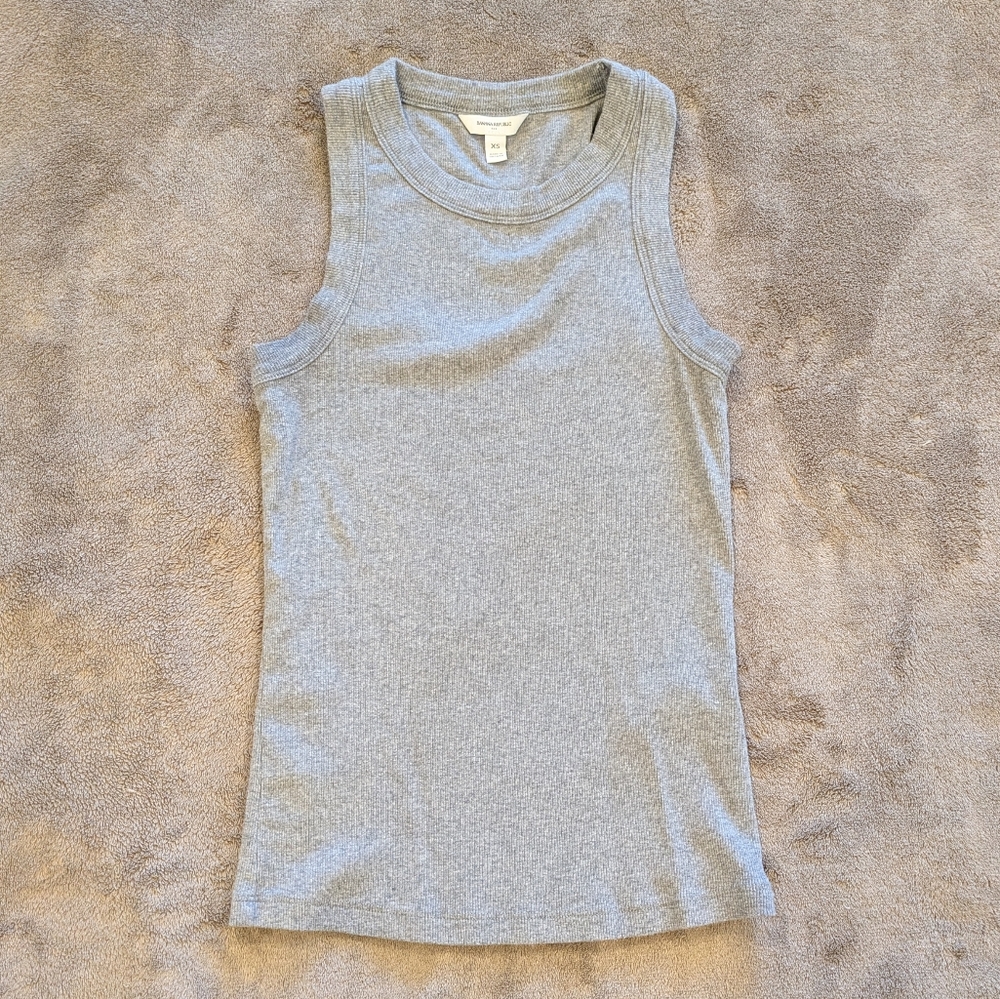 Women's Banana Republic Gray Tank, Size XS